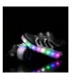 Sneakers Boys Girls Light up Roller Shoes with 2 Wheels Skate Sneakers for Kids Youth - Black - CV183QWTYCI $60.08