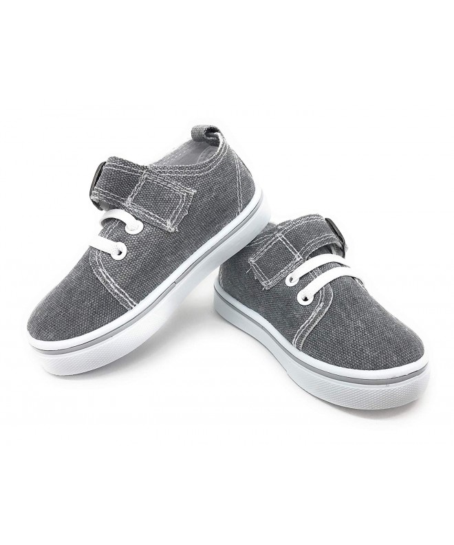 Sneakers Infant Toddler Shoes Loafer Kids Children Slip-On Sneaker - 001grey - CX18LHKY79W $25.03