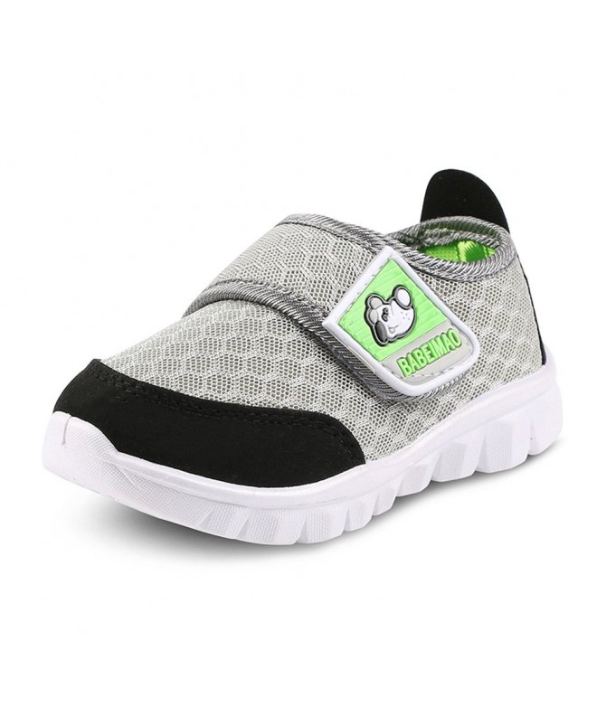 Sneakers Kids Breathable Mesh Lightweight Walking Shoes Running Sneakers (Little Kid/Toddler) - 01grey - C617Z6EUMQK $23.62