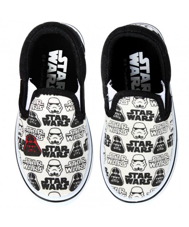 Sneakers Boys Girls Slip-on Sneakers Shoes Mickey Mouse Star Wars Elsa Avengers Sofia Characters - Star Wars - C018E5E4958 $5...