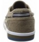 Sneakers Kids' Spinnaker Boat Shoe - Oyster Brown Washed - C412NRYMU27 $51.51