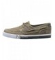 Sneakers Kids' Spinnaker Boat Shoe - Oyster Brown Washed - C412NRYMU27 $51.51