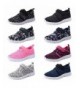 Sneakers Kid's Casual Lightweight Breathable Running Floral Sneakers Easy Walk Sport Shoes for Boys Girls - Black&gray - CM18...