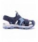 Sport Sandals Kids Sport Sandals Closed Toe Boys Lightweight Athletic Beach Shoes (Toddler/Little Kid/Big Kid) - Blue - CD180...