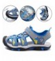 Sport Sandals Boy's Girl's Outdoor Athletic Strap Breathable Closed-Toe Water Sandals (Toddler/Little Kid/Big Kid) - Blue - C...