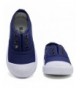 Sneakers Kids Canvas Sneaker Slip-on Baby Boys Girls Casual Fashion Shoes(Toddler/Little Kids) - Royal Blue - CA186W5S98H $24.73