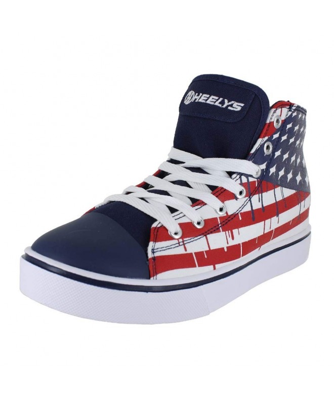 Sneakers Kid's/Men's 778102H Hustle Sneakers - Blue/White/Red - CU12KV2BTMV $60.04
