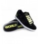 Sneakers Boy's Bones Skateboarding Sneaker Shoe - Black / White / Lime - CT186NR3US4 $46.85