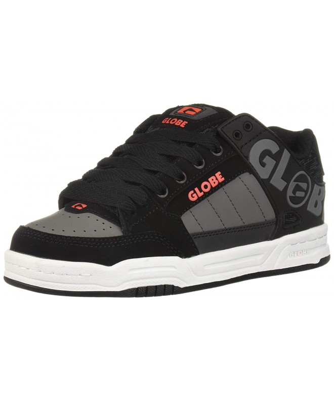 Sneakers Tilt-Kids Skate Shoe - Black/Red/Grey Knit - C518GES66SO $85.45