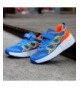 Sneakers Kids Roller Skate Shoes with Single Wheel Shoes Sport Sneaker - Blue Orange - CR1898YQRU3 $37.24