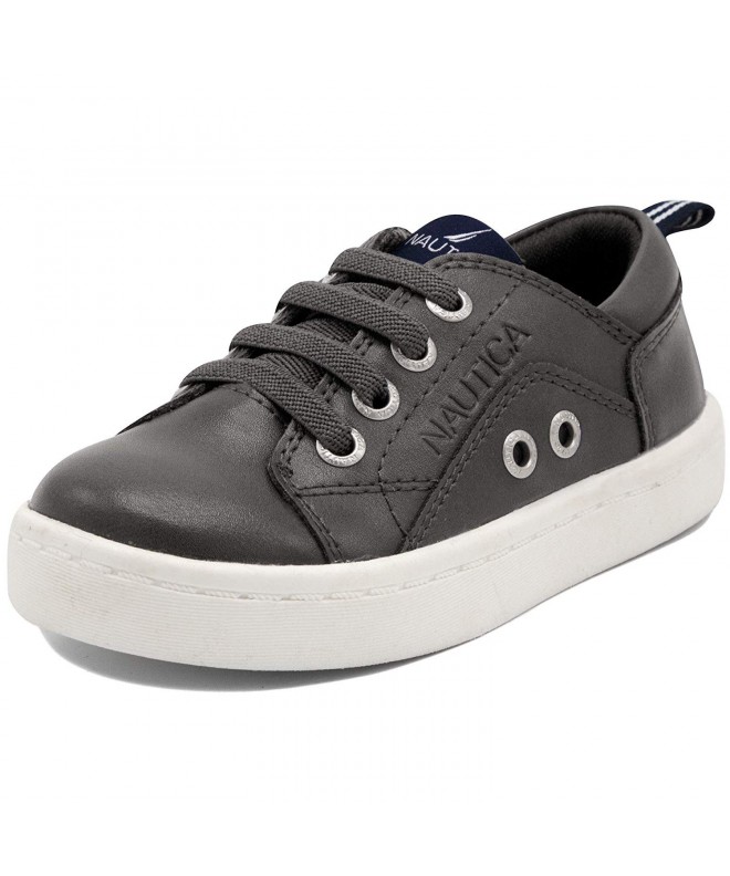 Sneakers Kids Wakeby Toddler Shoe Lace Up Fashion Sneaker (Toddler/Little Kid) - Grey - CD18HTGIKT8 $28.42