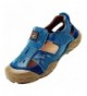 Sport Sandals Boys & Girls Summer Outdoor Athletic Leather Closed-Toe Spoort Sandals (Toddler/Little Kid/Big Kid) - Blue - CO...