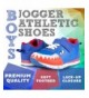 Sneakers Jogger Boys Athletic Shoes Toddlers and Big Boys Tennis Shoes - Blue (Shark) - CZ18EG8CEKR $27.04