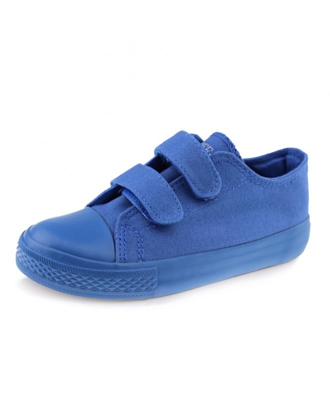 Sneakers Strap Canvas Fashion Sneaker(Toddler/Little Kid/Big Kid) - Blue-1 - CI12O68UEL6 $30.17