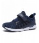 Sneakers Toddler Kids Lightweight Breathable Sneakers Athletic Running Shoes for Boys Girls - F-blue - C218G9QSLHD $32.36