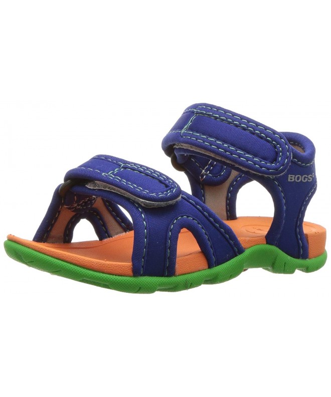 Sport Sandals Whitefish Kids Athletic Sport Water Sandal for Boys and Girls - Solid Blue - C7184AIRLHD $66.42