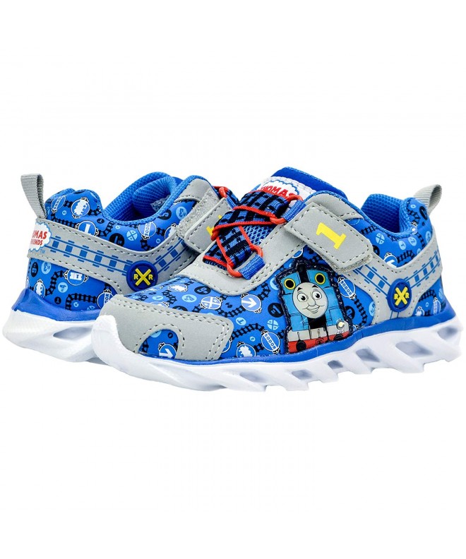 Sneakers Kids Toddler Boys Thomas The Tank Engine Light Up Sneakers Blue (See More Sizes) - Blue - CN189TAMYRA $27.03