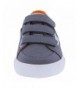 Sneakers Boys' Triple-Strap Casual - Light Grey Dark Grey - CK18E0TTKKU $34.27