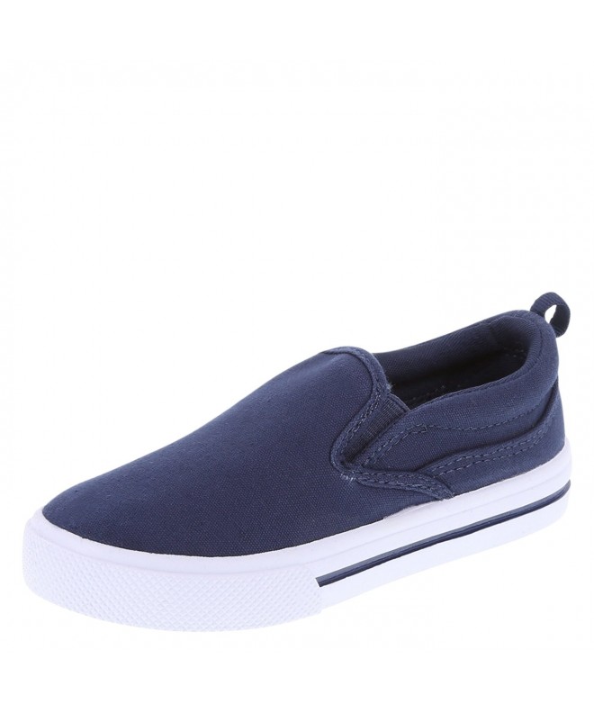 Sneakers Boys' Toddler Drifter Twin Gore Slip-On - Navy - CA18CGLCD8H $21.57
