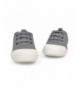 Sneakers Kids Canvas Sneaker Slip-on Baby Boys Girls Casual Fashion Boat Shoes - Grey - CG185K3M0TH $26.24