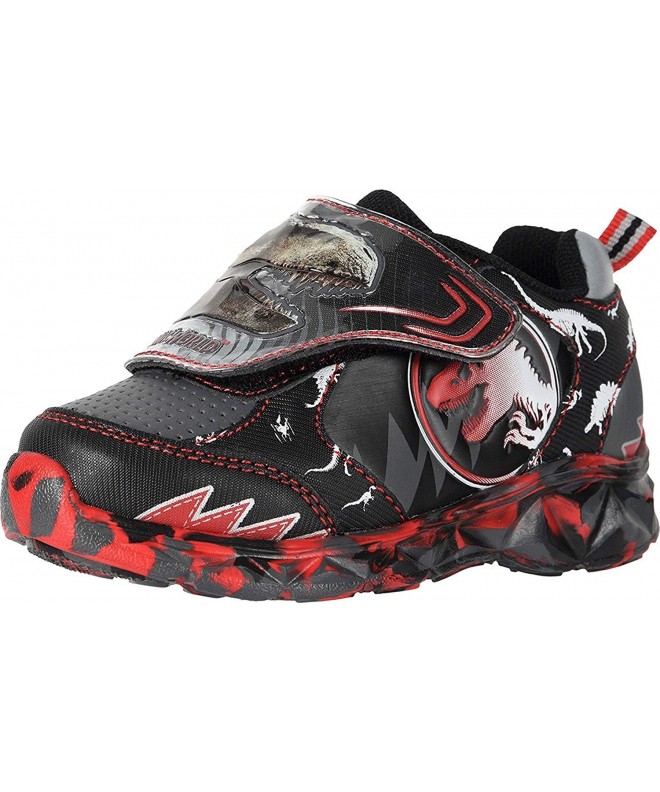 Sneakers Jurassic Park Lighted Athletic Shoes - 10 M US Little Kid Black/Red - CU1144CYS05 $52.81