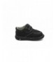 Sneakers Black with White Stitching Leather Boy Sneaker Squeaky Shoes - C6126PST9B3 $50.79