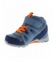 Sneakers Kids Boy's Hike (Toddler/Little Kid) Blue/Orange Waterproof Hiker - CC18D426UXX $87.29