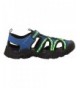 Sport Sandals Emmons Boy's Outdoor Fisherman Sandal - Black/Blue - CK12LK6TQ3V $47.05