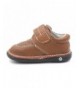 Sneakers Brown with White Stitching Leather Boy Sneaker Squeaky Shoes - C51288CESB5 $47.04