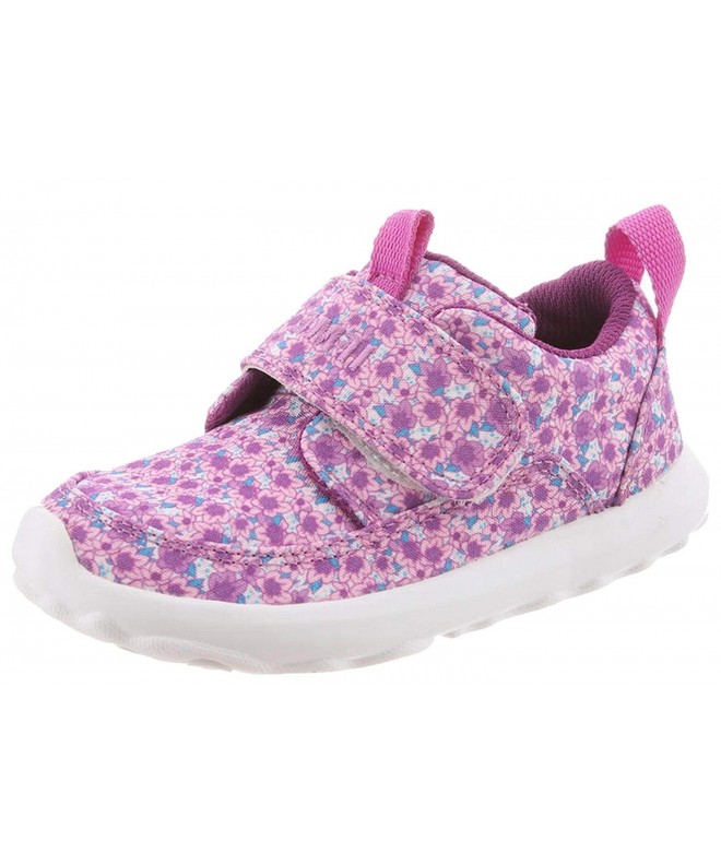 Sneakers Children's Slip-On Happi Sneakers - Purple Flower - CI17YE8G39Y $43.56