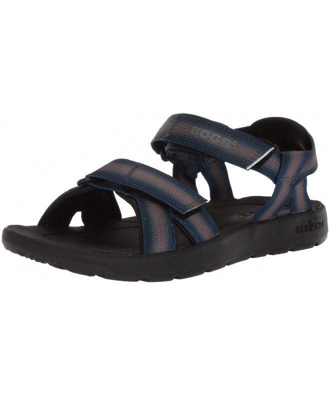 Sport Sandals Kids' Boy's Rio Sandal Stripes Water Shoe - Sunrise/Gray/Multi - CN184AKMS6T $67.94