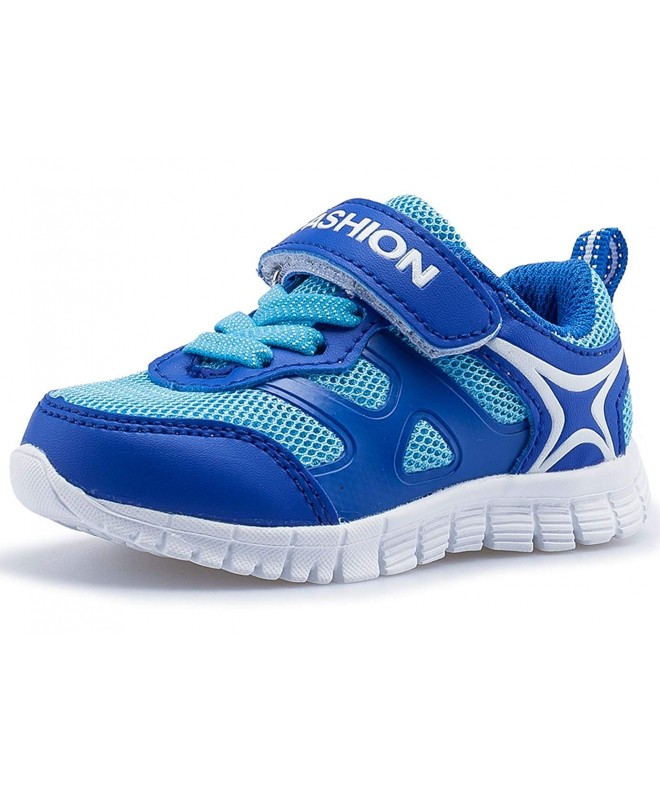 Sneakers Boy's Girl's Toddler's Lightweight Breathable Strap Sneakers Casual Running Shoes Multiple Colors - Blue - C3185IUO3...