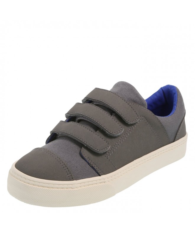Sneakers Boys' Toddler Gavin Triple Strap Casual - Grey - CU18E0W87TG $35.27