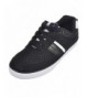 Sneakers Kids Gilford Sneaker-Lace up Fashion Shoe-(Little Kid/Big Kid) - Black - CG18CR8GMTN $92.77
