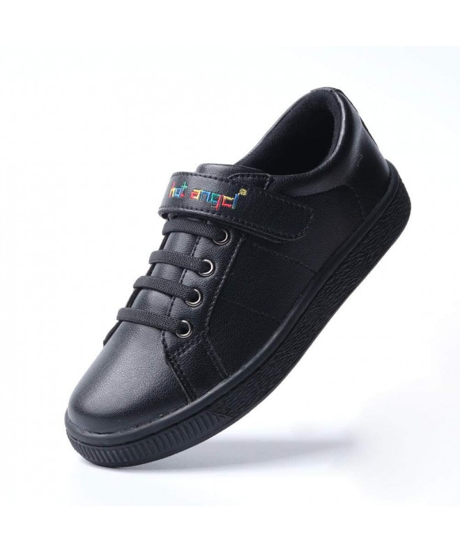 Sneakers Kids Walking Sneakers Casual Skateboarding Sport Shoes for Boys Girl - Black - CO18I500TI9 $20.32