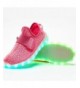 Sneakers Boys Sneakers Girls Light up Trainers USB Charging LED Shoes Kids - Pink - CM17YWGD0SU $45.05