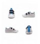 Sneakers Kids Canvas Shoes Boy Girl Unisex Sneakers Children Hook Loop Loafers School Board Shoes - Gray - CV18CK4ALIA $25.07