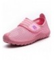 Sneakers Kid's Boy's Girl's Breathable Mesh Sneakers Strap Athletic Running Shoes - Pink - CU18DXKOUQR $19.75