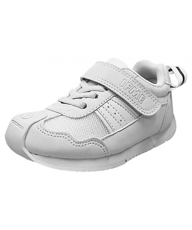 Sneakers Kid's Racer Lace-Up Casual Sneakers - White/White - CG17YEHXCLT $56.94