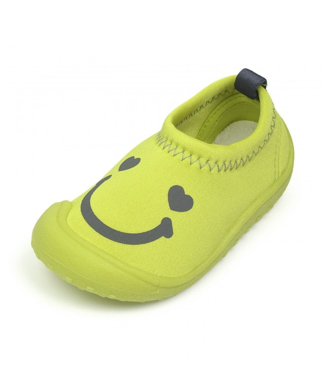 Sneakers Kids Baby Boys Girls Toddler Sneakers Slip on Rubber Sole Lazy Shoes(1-7 Years) - A-green - CY18660RIOI $18.57
