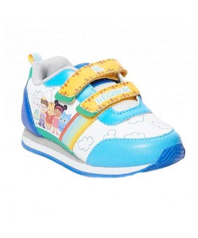 Sneakers Little Boys Shoe Hook Loop Sneaker Daniel Tiger Blue - CX18HAZMWQ8 $34.20