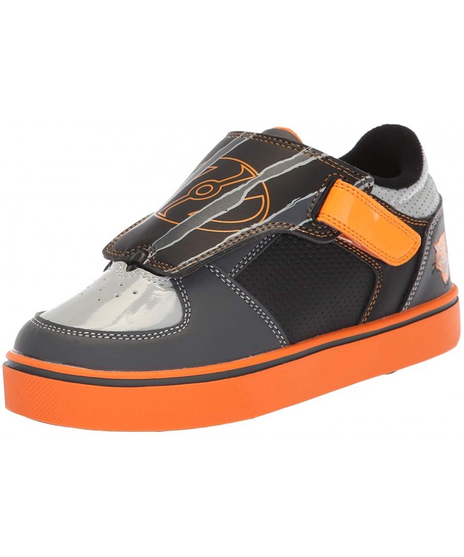Sneakers Kids' Twister X2 Gry/BLK/ORG SMLEA Sneaker - Grey/Black/Orange - C912EDR9J5J $67.34