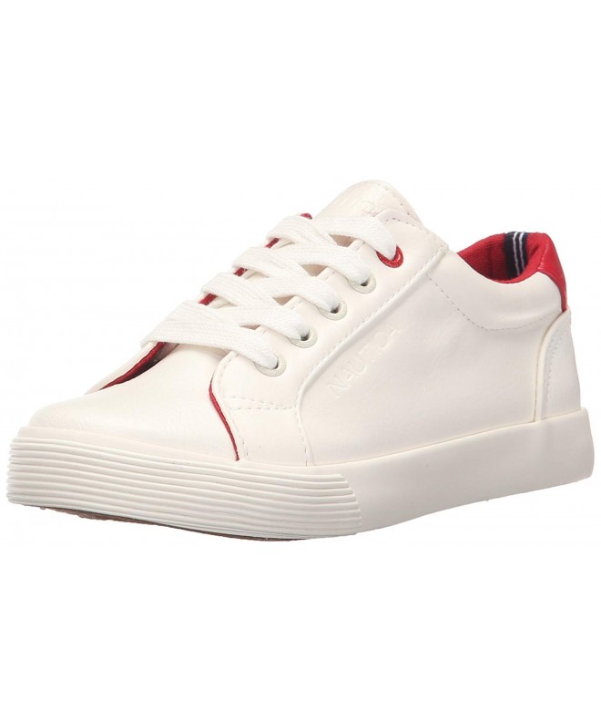Sneakers Scuttle Lace Up Sneaker (Little Kid/Big Kid) - White/Red - CW12FPG43CV $51.54