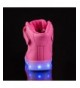 Sneakers High Top Light Up Shoes Led Flashing Shoes for Kids Boys Girls USB Charging Fashion Sneakers - Pink - C7183LANAWS $5...