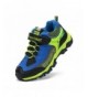 Trail Running Boys Hiking Shoes Waterproof Kids Sneaker - Black/Blue - CZ180DMMRWO $61.17