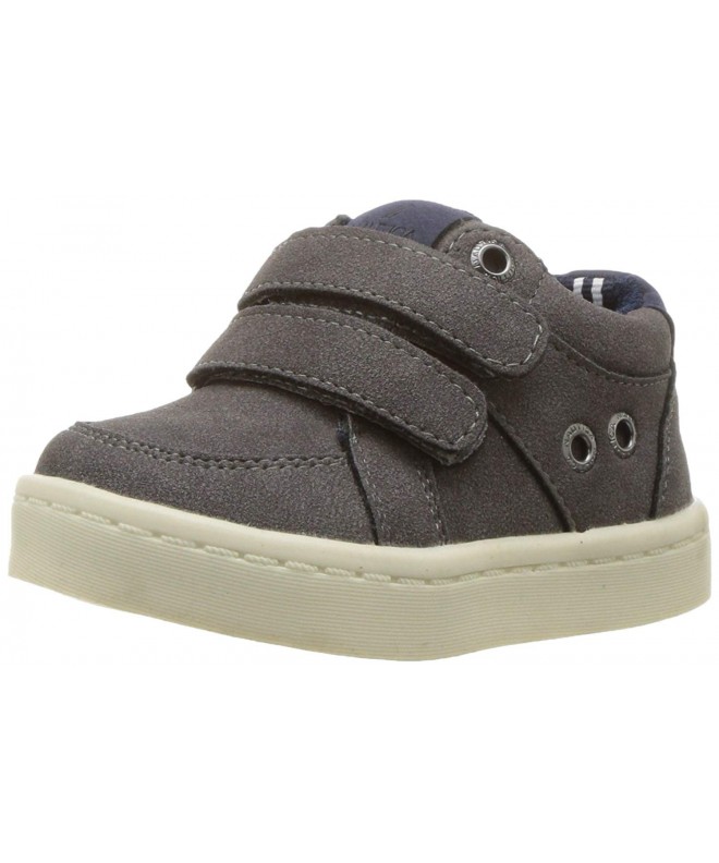 Sneakers Kids' Elijah 2-Toned Toddler Sneaker - Black - C5182THXLI5 $51.82