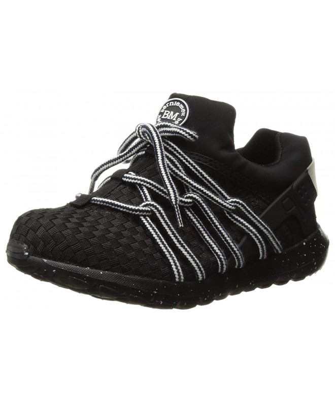Sneakers Kids' Runner Lace K Sneaker - Black - CV186966U8O $61.21