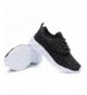 Sneakers Casual Breathable Lace-up Running Shoes(Little Kid/Big Kid) - Black - C2187I54G0E $31.59