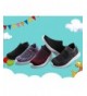 Trail Running Kids Walking Shoes Boys Girls Breathable Slip On Knit Sock Sneakers - Black/White - CL18IHA5E9O $32.42