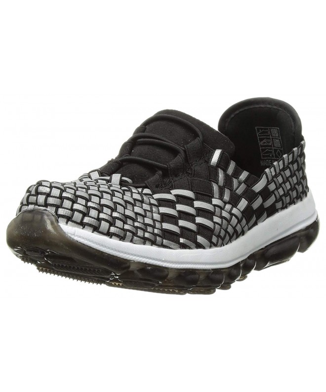 Sneakers Kids' Gummies Vicky Sneaker - Black Reflective - C1186GHEIIA $60.13